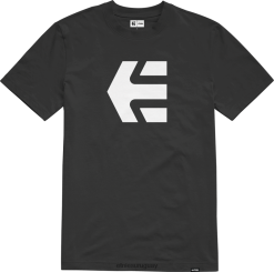 642ZZ101 camiseta etnies icon blanco y negro Etnies blanco negro