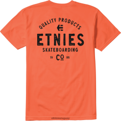 642ZZ121 camiseta etnies skate co naranja Etnies naranja