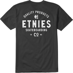 642ZZ122 camiseta etnies skate co negra Etnies negro
