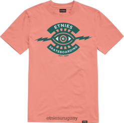 642ZZ132 camiseta rosa jw wash etnies Etnies rosa