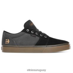 642ZZ294 etnies barge ls negro/goma/gris oscuro Etnies negro/goma/gris oscuro