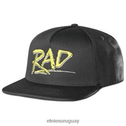 642ZZ336 gorra etnies rad negra Etnies negro