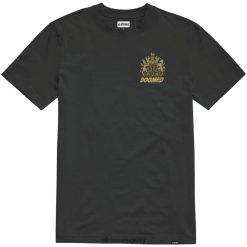 642ZZ350 camiseta etnies doomed crest negra Etnies negro