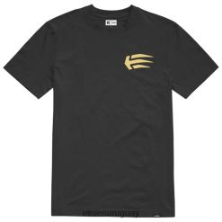 642ZZ365 Camiseta etnies joslin ss negro/dorado Etnies oro negro