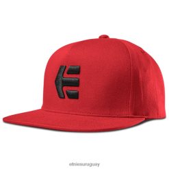 642ZZ368 gorra etnies icon roja Etnies rojo