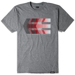 642ZZ386 Camiseta etnies after burn gris/brezo Etnies gris/brezo