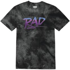642ZZ438 Camiseta etnies rad wash negro/morado Etnies negro/morado