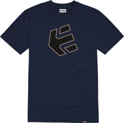 642ZZ728 camiseta etnies azul marino/negro Etnies azul marino/negro