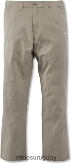 642ZZ743 pantalón chino clásico putty de etnies Etnies masilla