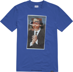 642ZZ746 Camiseta de fútbol Etnies Royal Doomed Etnies real