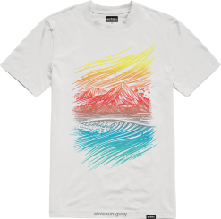 642ZZ749 Camiseta blanca RP Scenic de Etnies Etnies blanco