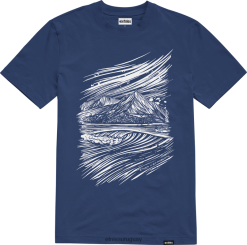 642ZZ750 camiseta rp Scenic azul marino etnies Etnies Armada