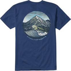 642ZZ754 camiseta rp circular wave etnies azul marino Etnies Armada