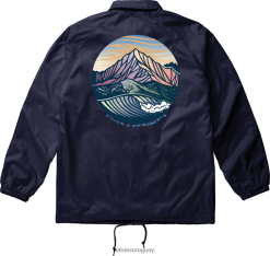 642ZZ757 chaqueta entrenador rp etnies azul marino Etnies Armada