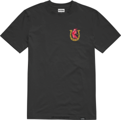 642ZZ758 Camiseta con herradura etnies colt 45 negra Etnies negro
