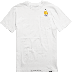 642ZZ763 camiseta colt 45 pocket etnies blanca Etnies blanco