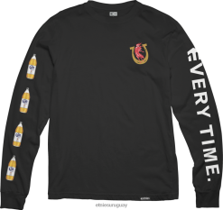 642ZZ764 Camiseta etnies colt negra 45 l/s Etnies negro