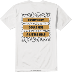 642ZZ776 Camiseta etnies kink bmx blanca Etnies blanco