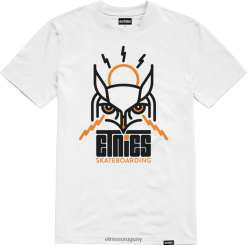 642ZZ784 camiseta jw búho etnies blanca Etnies blanco
