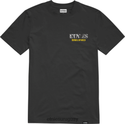 642ZZ792 camiseta retro rebel sports negro etnies Etnies negro