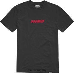 642ZZ793 camiseta con lavado condenado etnies negro Etnies negro