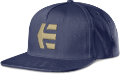 642ZZ811 gorra snapback icon etnies azul marino/dorado Etnies azul marino/oro