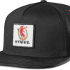 642ZZ822 gorra snapback potro 45 negro etnies Etnies negro