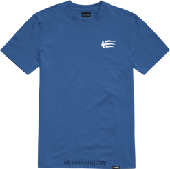 642ZZ876 camiseta joslin kids azul/blanco etnies Etnies azul blanco