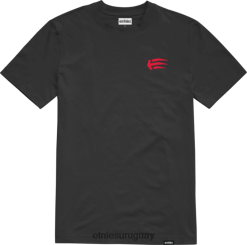 642ZZ877 camiseta joslin kids etnies negro/rojo Etnies negro/rojo